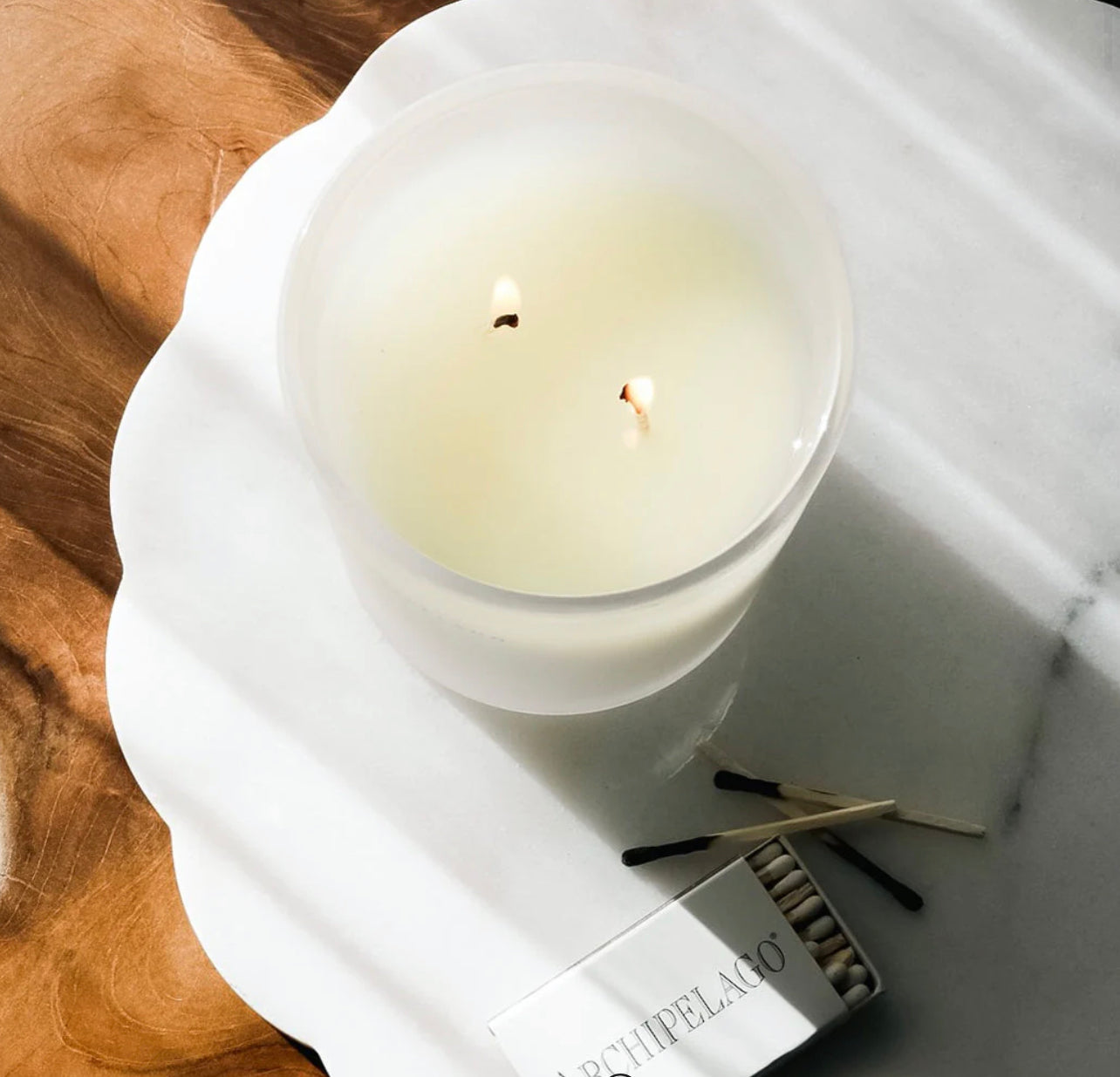 Archipelago- Santorini Boxed Candle