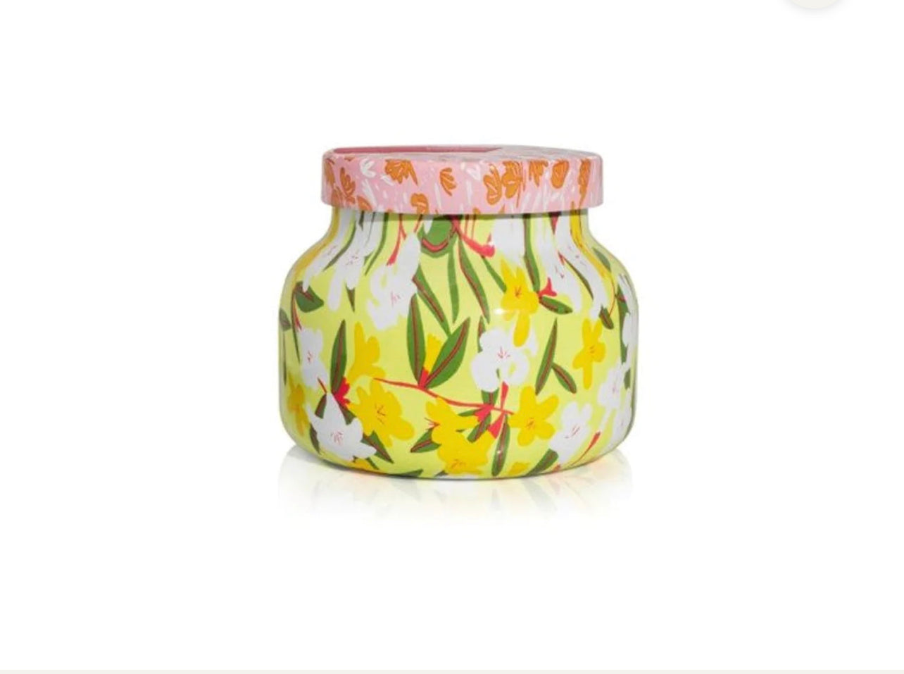CAPRI BLUE PATTERN PLAY ALOHA ORCHID JAR, 8 OZ