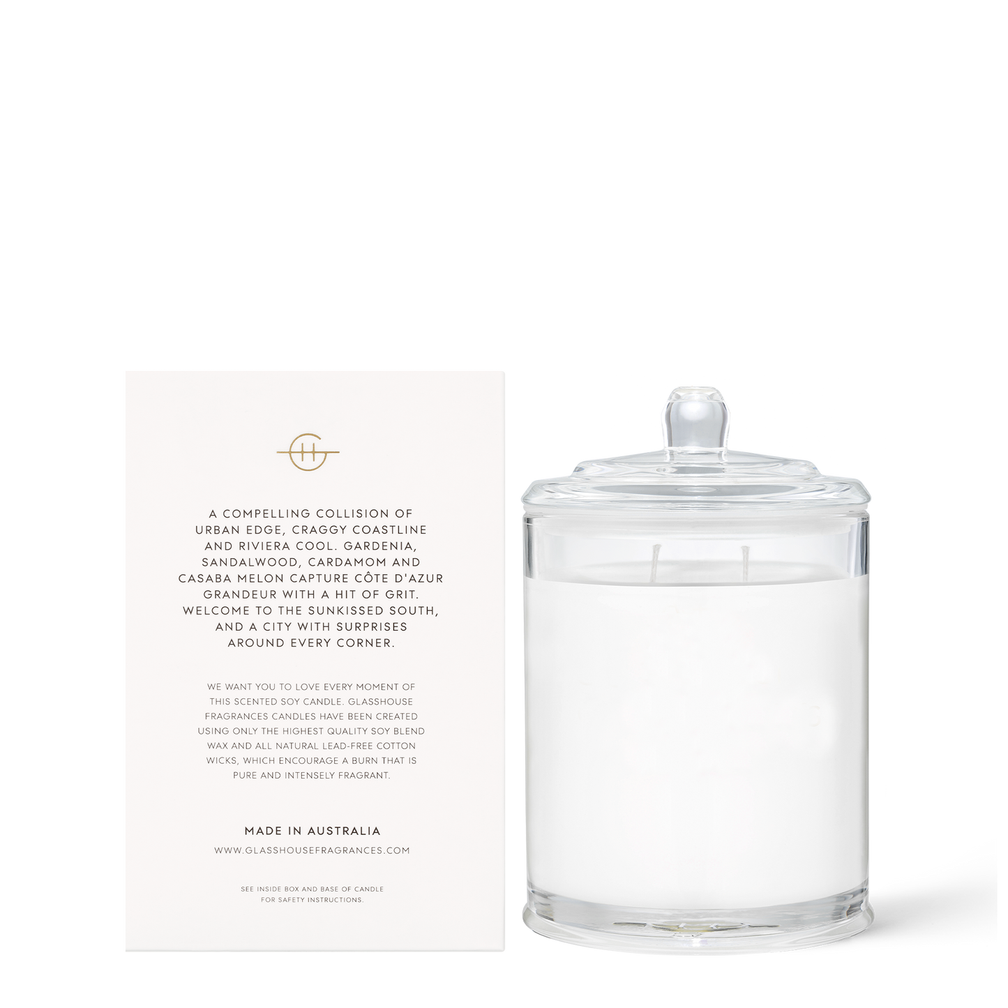 Glasshouse Fragrances - Marseille Memoir Candle
