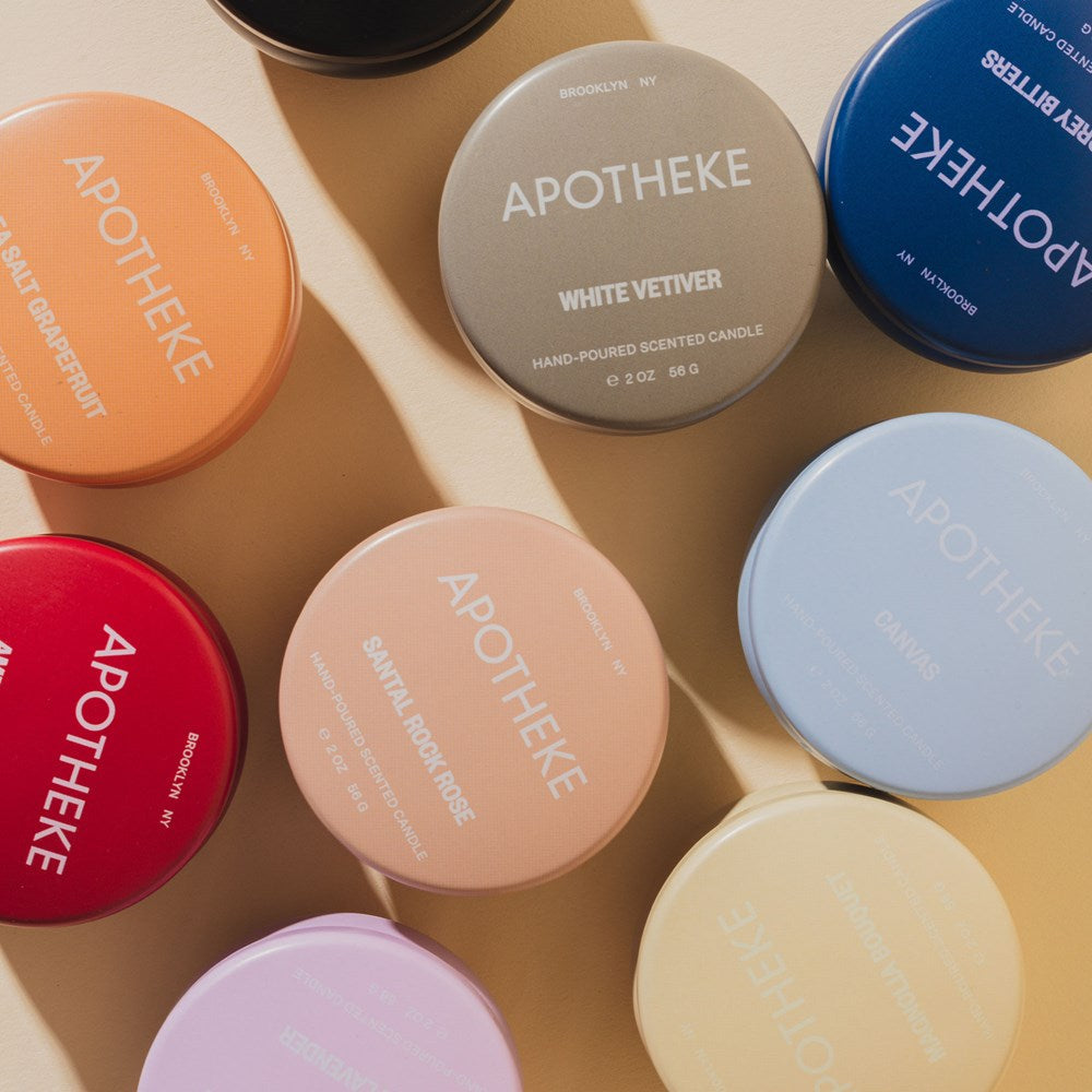 Apotheke - Sea Salt Grapefruit Mini Tin 2oz Candle