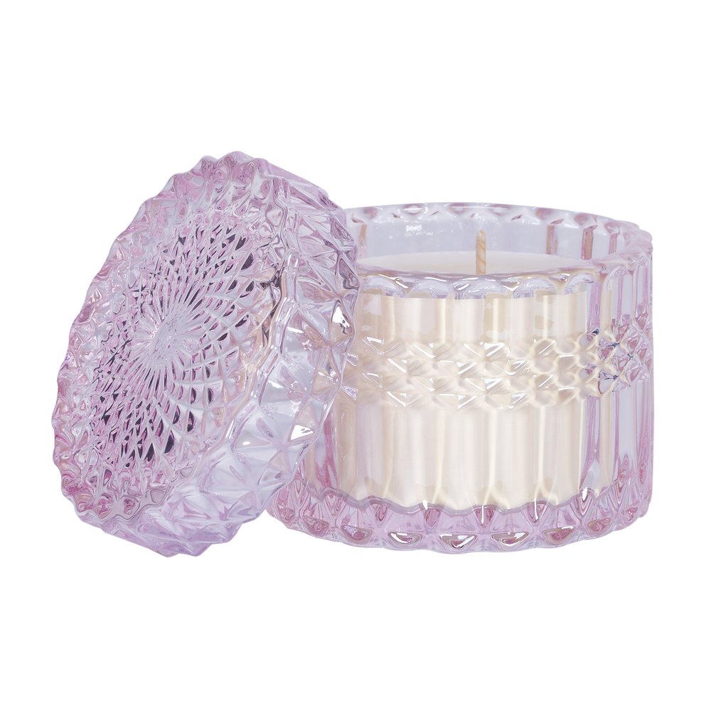 Aqua De Soi - Peony Petite Shimmer 8oz Candle
