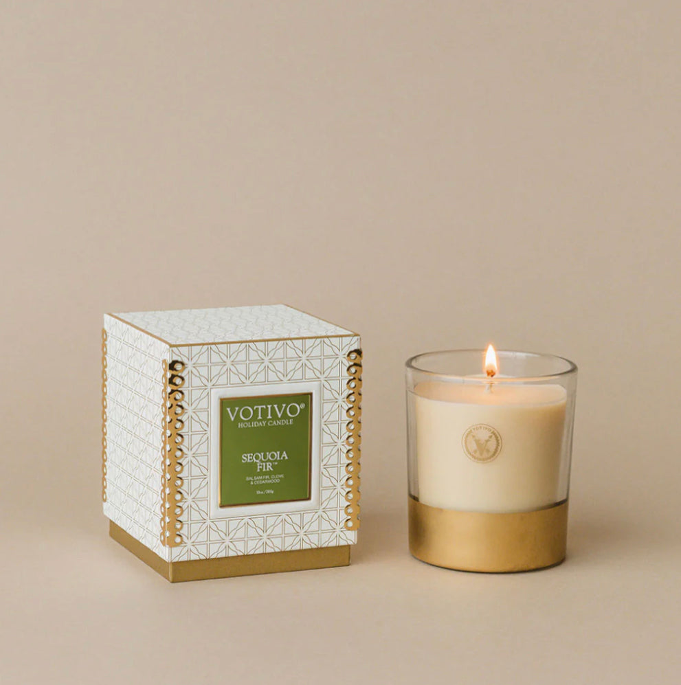 Votivo - Holiday 10oz Candle-Sequoia Fir