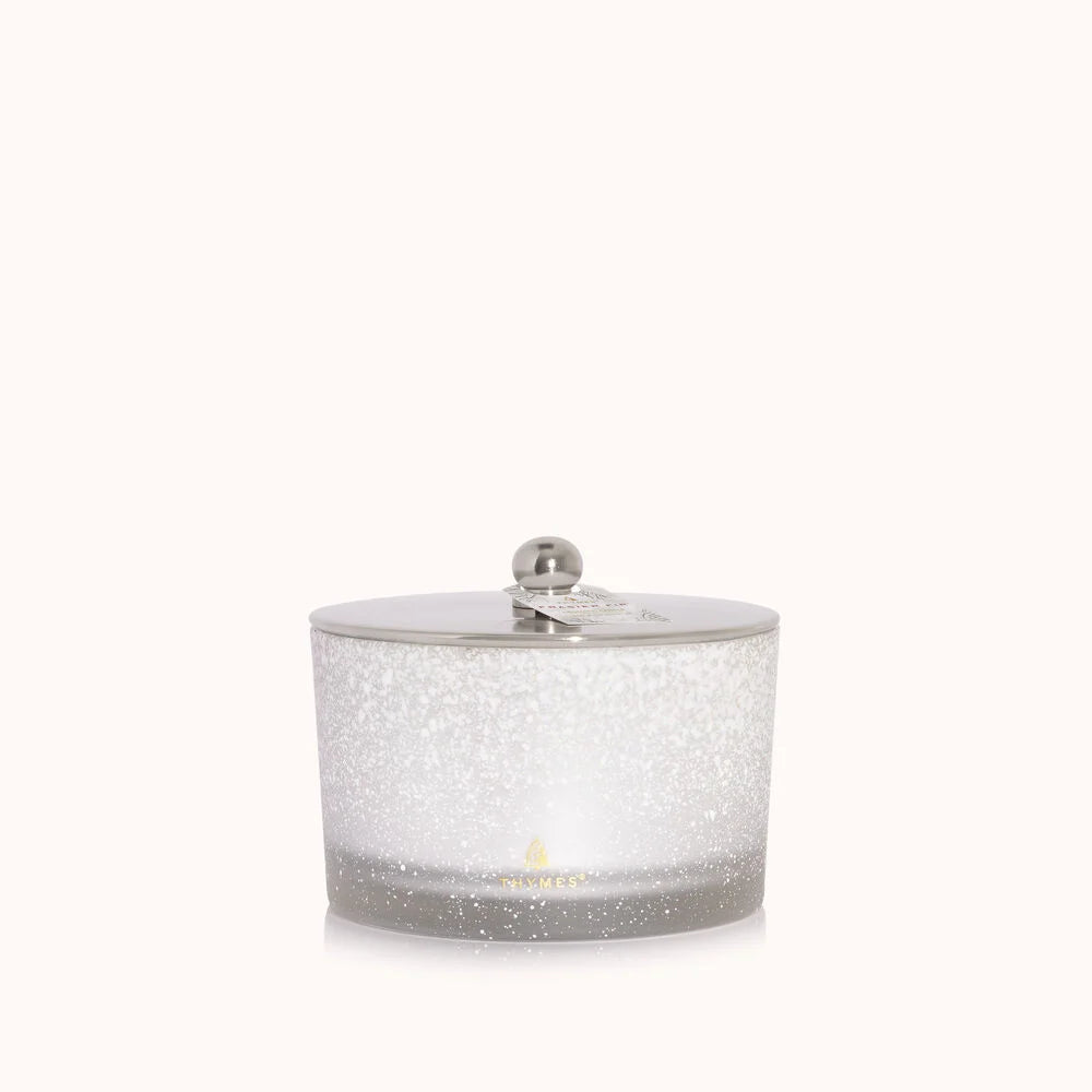 Thymes - Frasier Fir Flocked 3-Wick Poured Candle