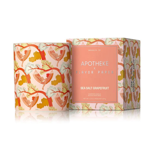 Apotheke x Flavor Paper Sea Salt Grapefruit Ceramic Candle