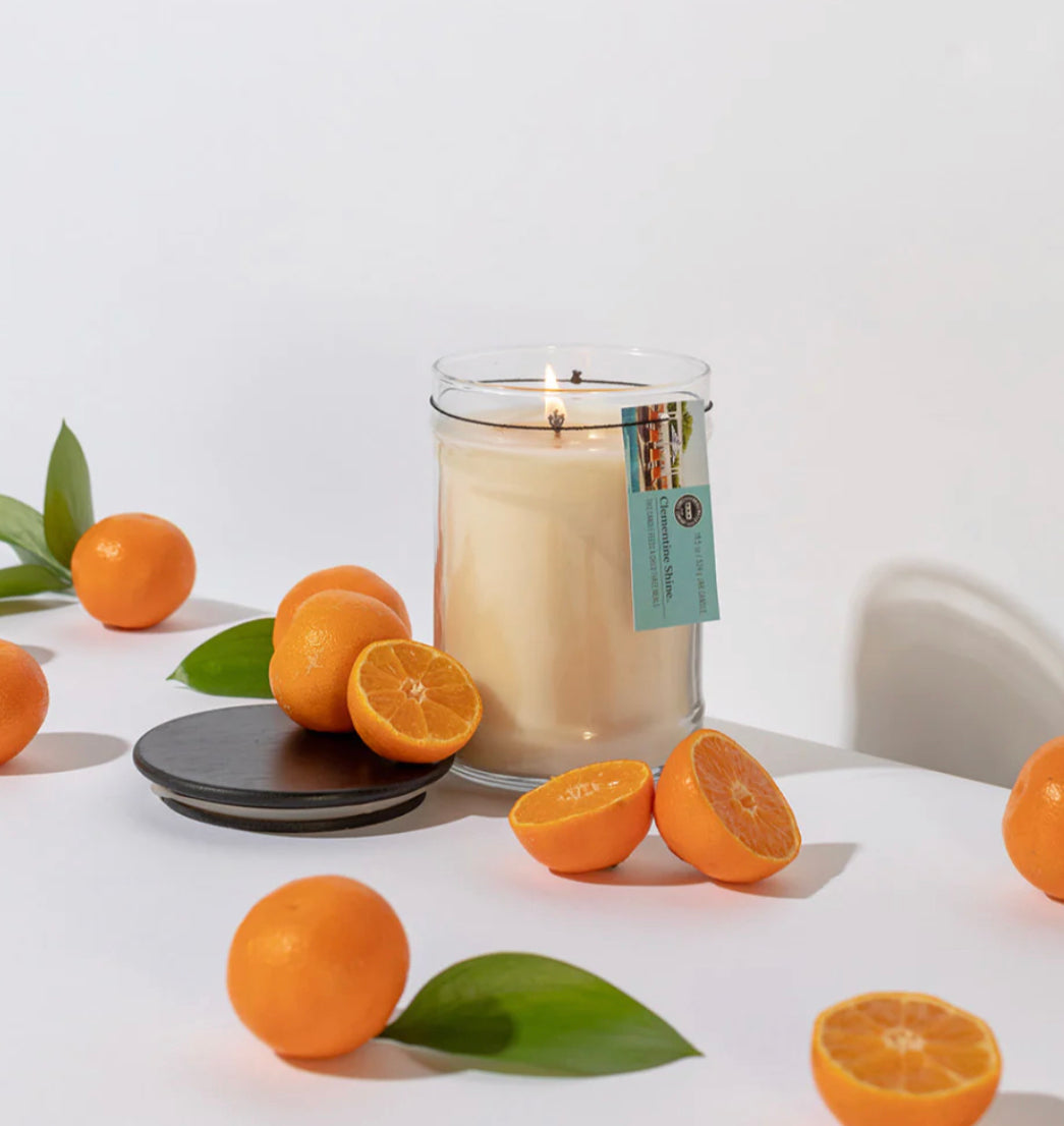 Bridgewater -18.5oz Large Jar Candle-Clementine Shine