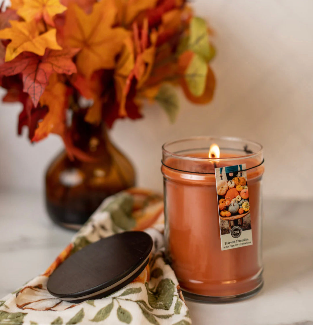 Bridgewater - 18oz Large Jar Candle-Harvest Pumpkin