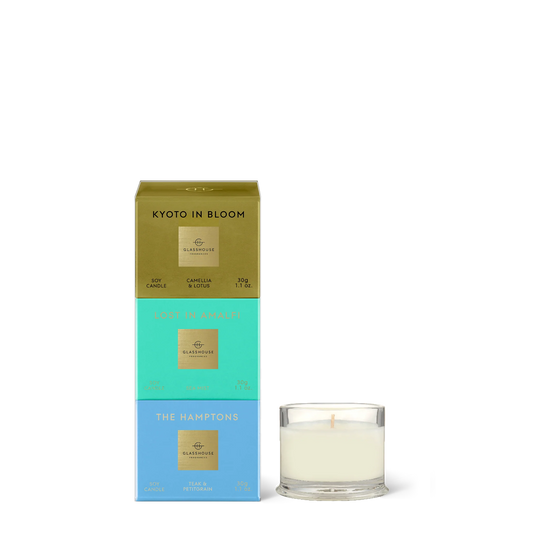 Glasshouse Fragrances - Candle Trio (Limited Edition)