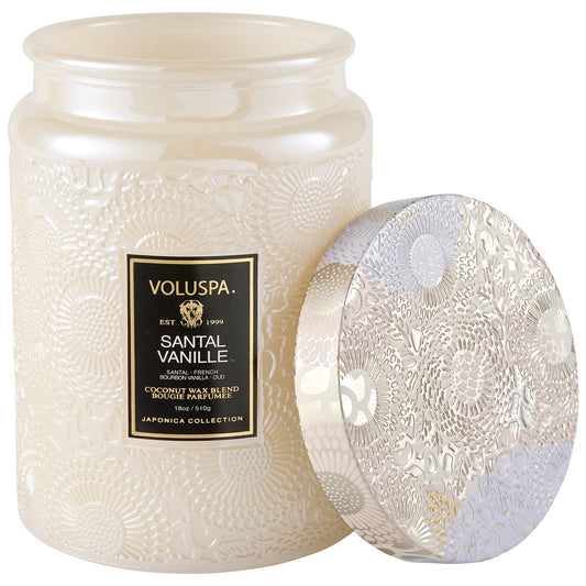 Voluspa - Santal Vanille Large Jar 18oz Candle