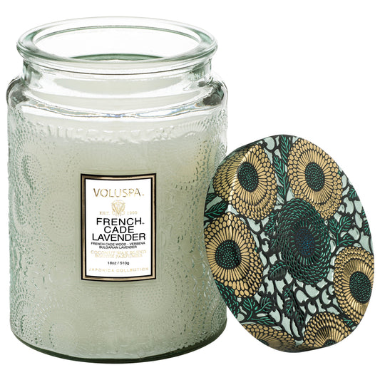 Voluspa - French Cade Lavender Large Jar 18oz Candle