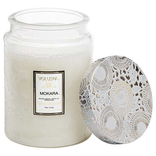 Voluspa - Mokara Large Jar 18oz Candle