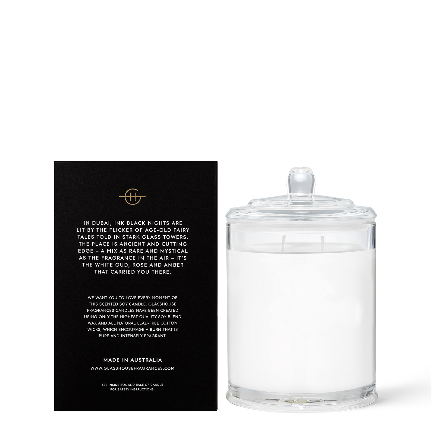 Glasshouse Fragrances - Arabian Nights Candle