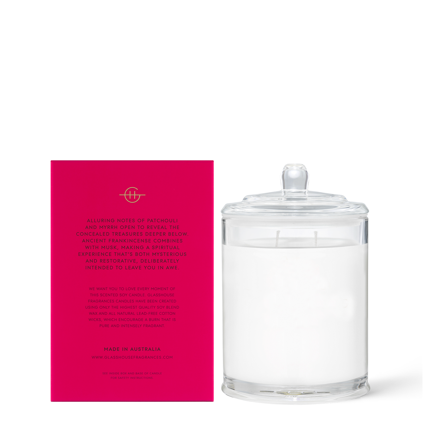 Glasshouse Fragrances - Secrets of the Sistine Candle