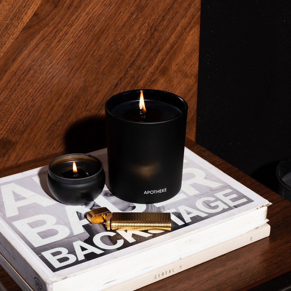 Apotheke - Charcoal Mini Tin 2oz Candle