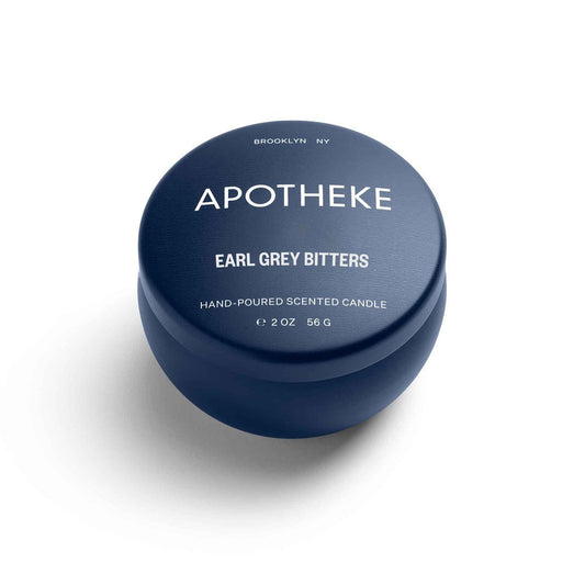 Apotheke - Earl Grey Bitters Mini Tin 2oz Candle