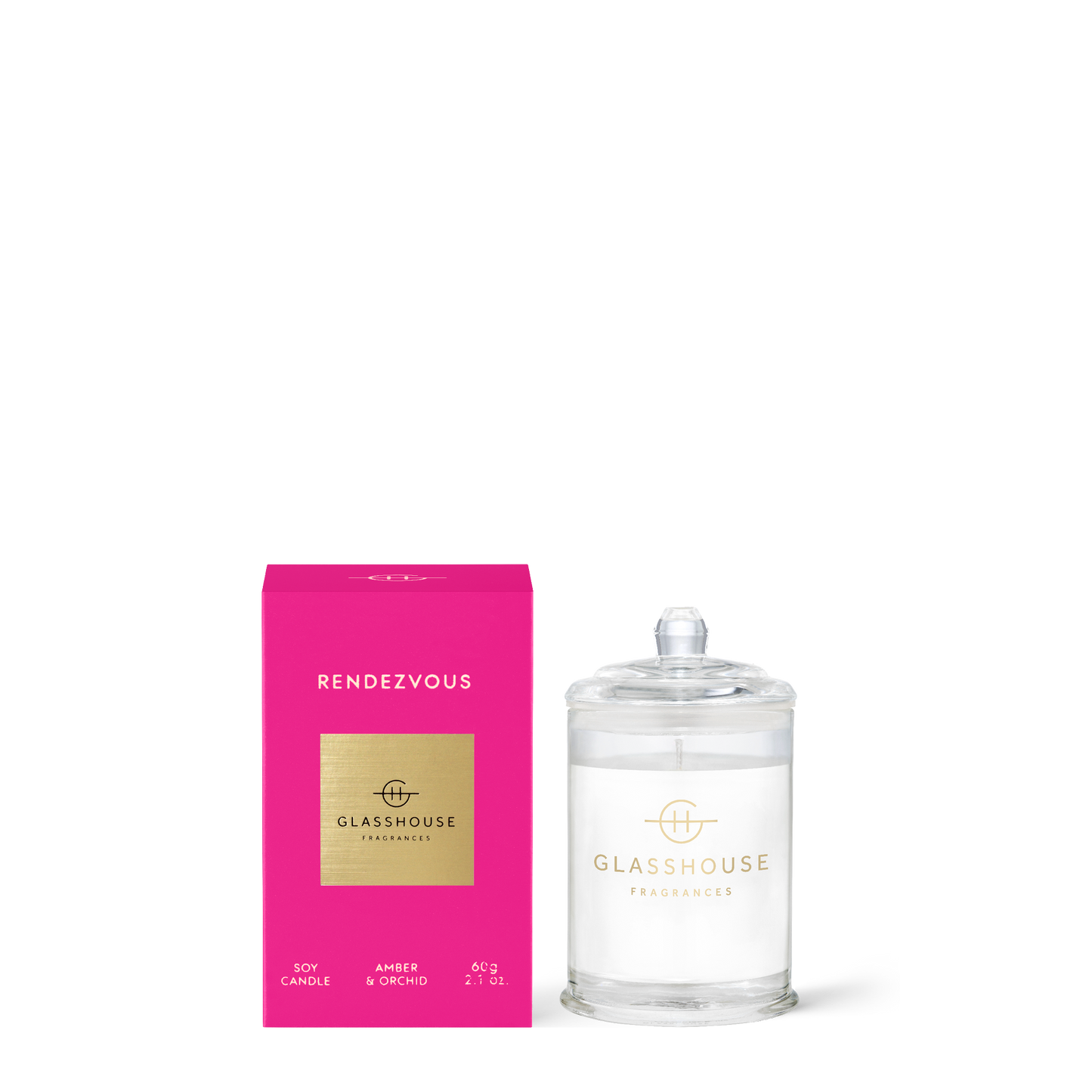 Glasshouse Fragrances - Rendezvous Mini Candle