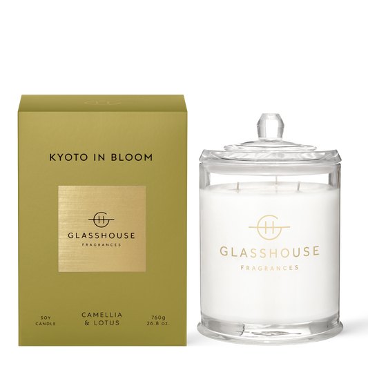 Glasshouse Fragrances - Kyoto in Bloom Candle 760g