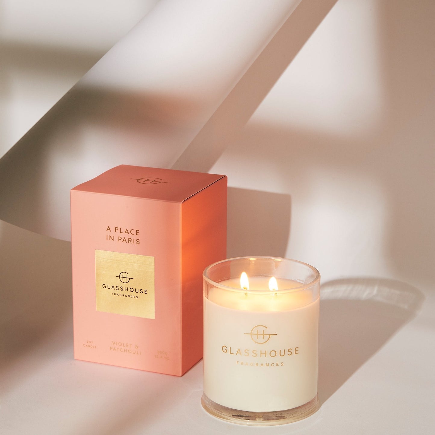 Glasshouse Fragrances - A Place In Paris Candle