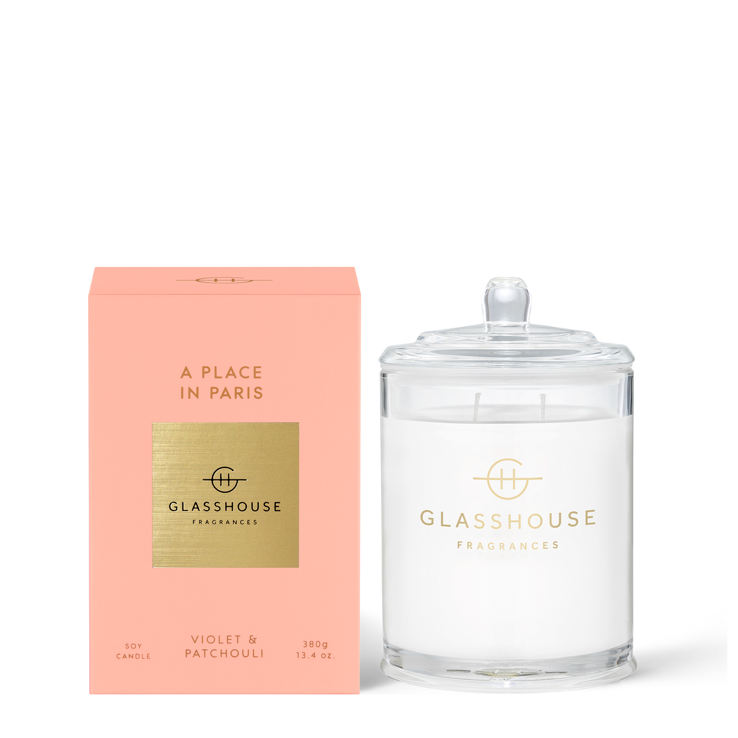 Glasshouse Fragrances - A Place In Paris Candle