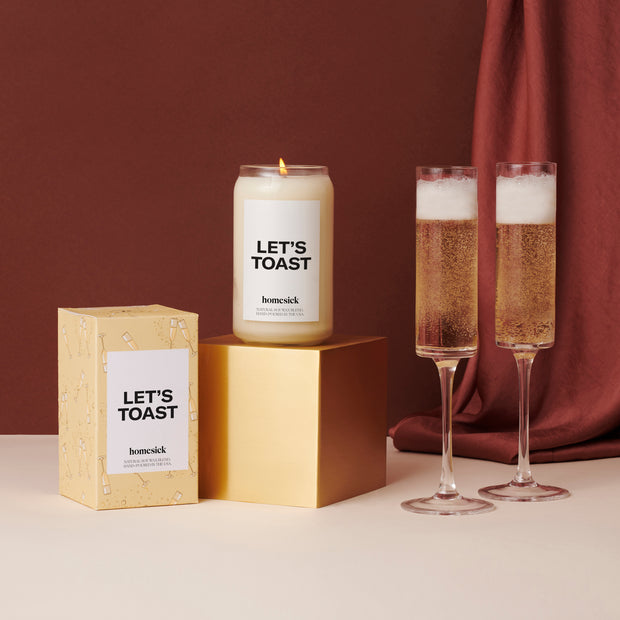 Homesick - Let's Toast Candle