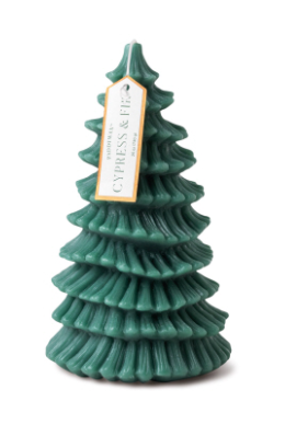 Paddywax - Cypress & Fir - 5" x 8" Tall Tree Totem Candle