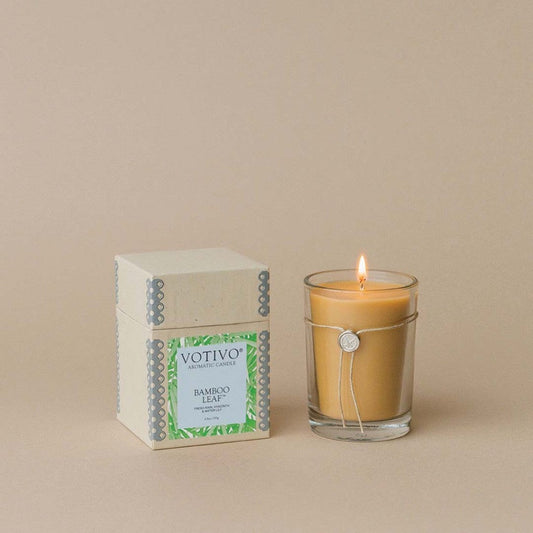 Votivo - Bamboo Leaf Aromatic 6.8oz Candle