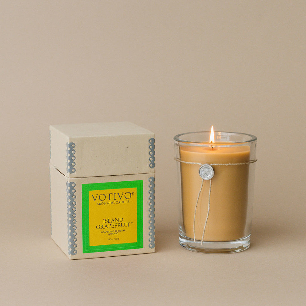 Votivo - Island Grapefruit Aromatic 6.8oz Candle