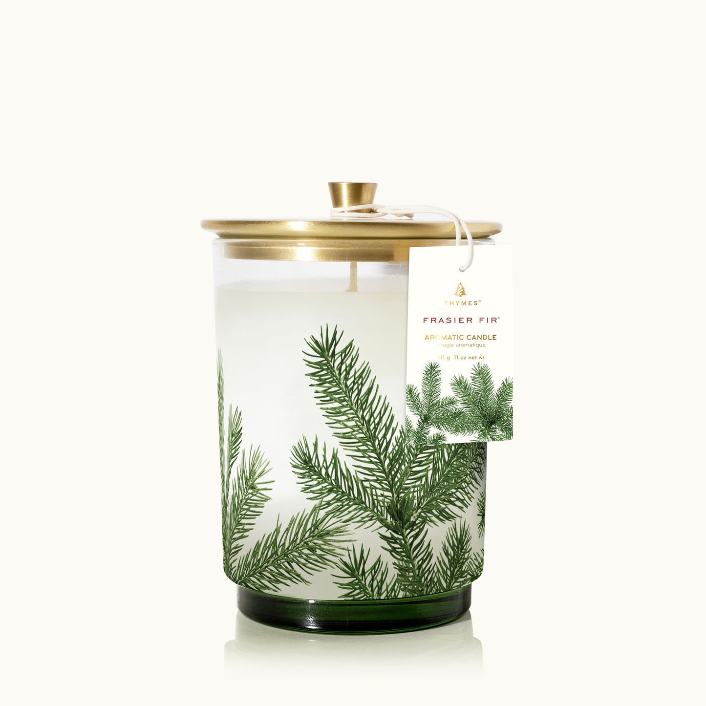 Thymes - Fraiser Fir Medium Pine Needle Luminary 11.5oz Aromatic Candle
